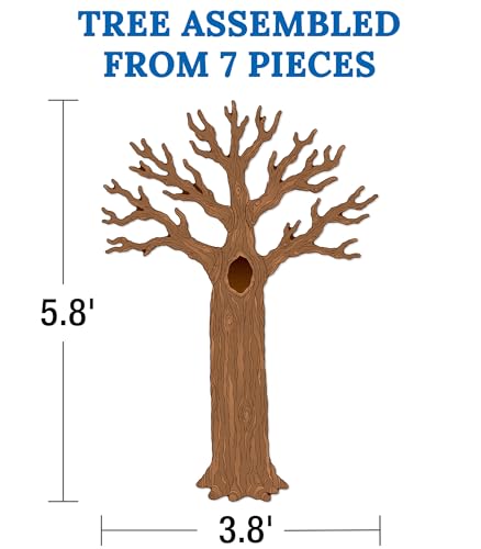 Big Tree With Animals Bulletin Board Set
