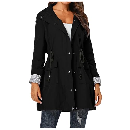 Vêtement de sport femme manteau couleur unie intérieur rayé chic