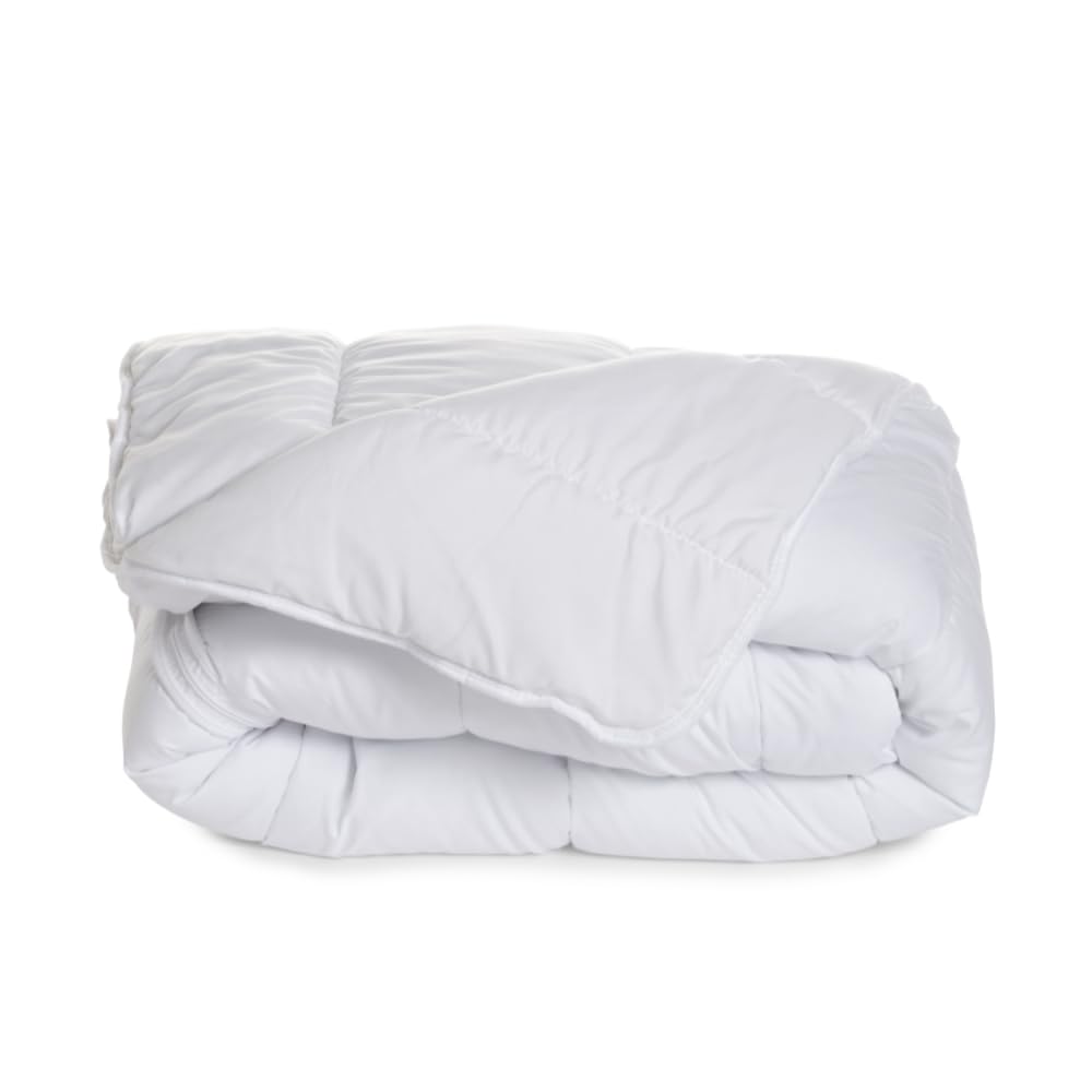 Bleu Câlin Edredón, Para Cama Extensible, Lavable a 95°, Blanco, 140x(150+50) cm, KBOBEVOL