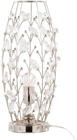 Grandview Gallery Crystal Buds 18" Metal Uplight Table Lamp, Desk...