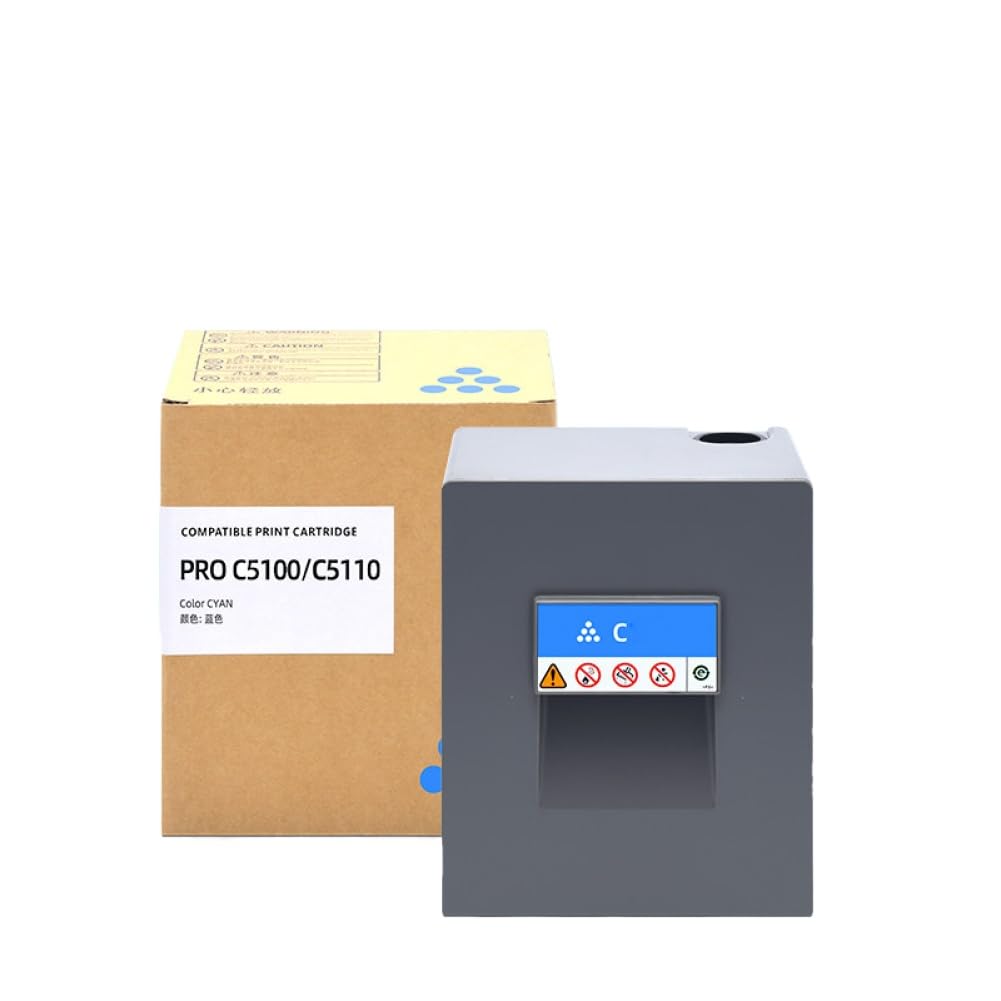 Cartouche toner cyan compatible Pro C5100 impression laser - 2