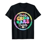 Family Childcare Provider Daycare Crew School Teacher T-Shirt for Men Women Kids