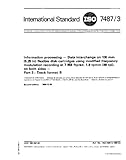  ISO 7487-3:1986, Information processing - Data interchange on 130 mm (5.25 in) flexible disk cartridges using modified frequency modulation recording ... tpi), on both sides - Part 3: Track format B