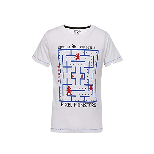 Image of STOP by Shoppers Boys Round Neck Printed Tee