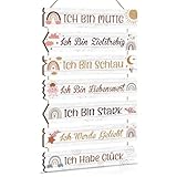 KAIRNE Regenbogen Ich Bin Mutig Wandbild Kindzimmer 