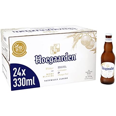 Hoegaarden Belgian Wheat Beer Bottle, 24 x 330 ml Cover