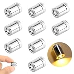 10PCS Tiny LED Lights Warm White, Mini Battery Operated Lights for Crafts, Balloons, Paper Lanterns & Wedding Decorations, Small LED Lights for DIY