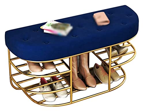 Banc minimaliste pour entrée élégante avec étagère à chaussures intégrée