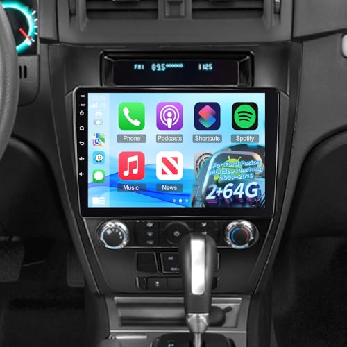 Radio Android táctil 9 pulgadas para Ford Fusion 2009-2012 miniatura 1