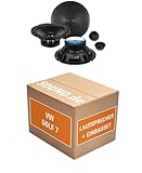 EINFACHER EINBAU: Mit diesem Lautsprecher Einbau-Komplettset ermöglichen wir Ihnen einen schnellen und einfachen Austausch der Originalboxen. Genießen Sie klaren Sound, kräftigen Bass und hervorragende Klangqualität für Ihr Car Hifi oder Autoradio-System.