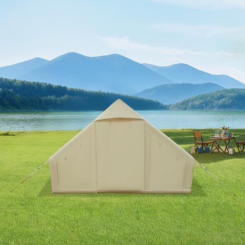 Carpa inflable para camping DNYSYSJ 4 personas miniatura 5