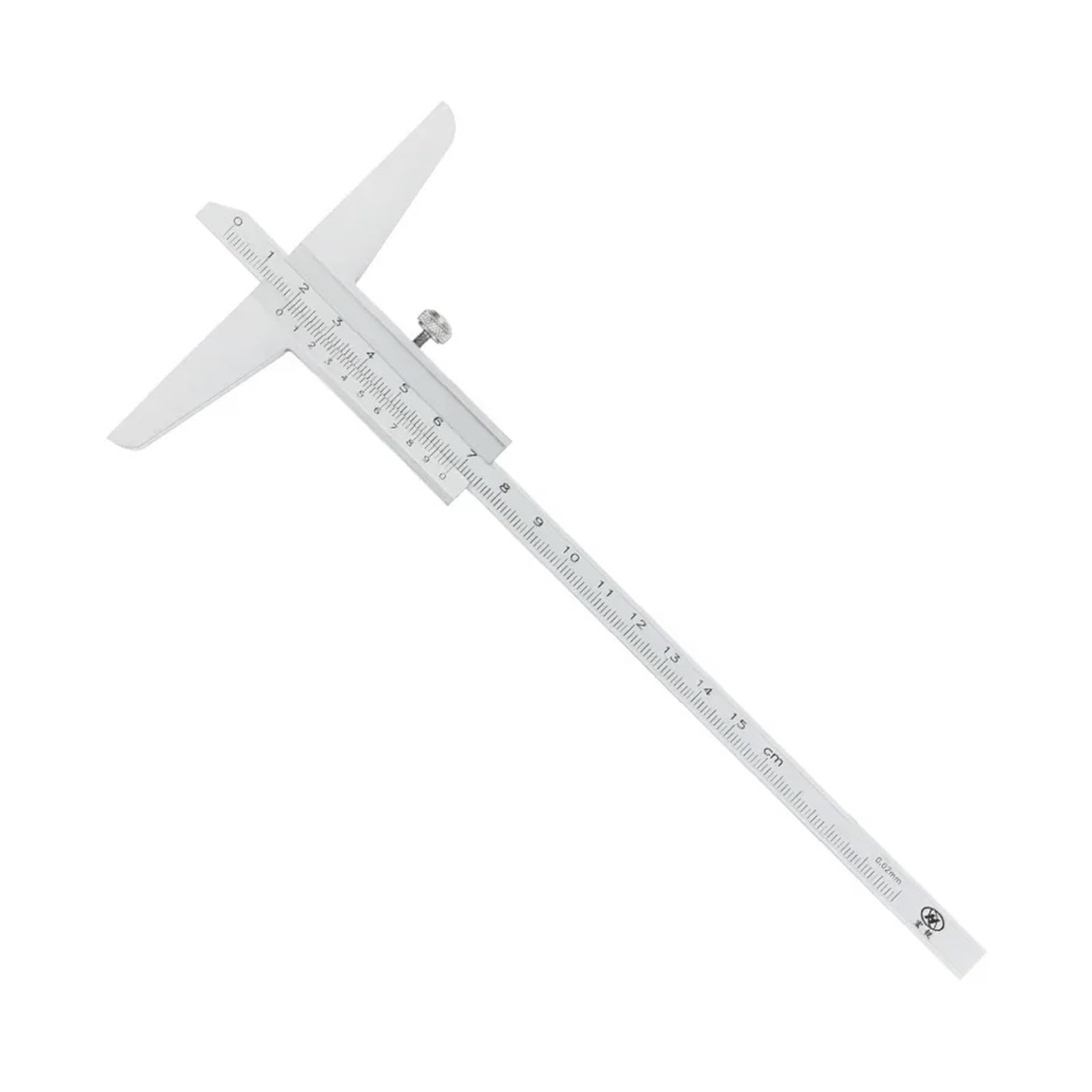 Micrómetro, Calibrador de profundidad, calibrador Vernier, calibradores metálicos, herramientas carpintería, herramienta medición calibre, medidores acero, 150 200 300mm(Depth Caliper 0-300)
