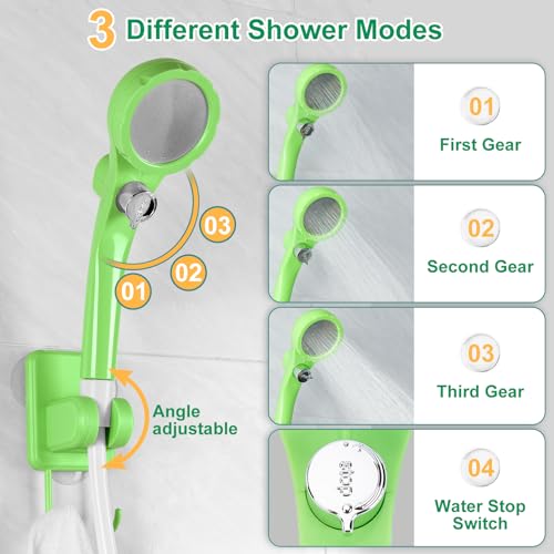 Campingdusche mit Pumpe von Wadeo für mobile Anwendungen