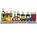 Aviv Judaica Improved 2025 Hanukkah Train Menorah – 3D Polyresin Train Station Design with Brass Candle Cups – Hand-Painted Hanukkah Menorah for Standard Chanukah Candles
