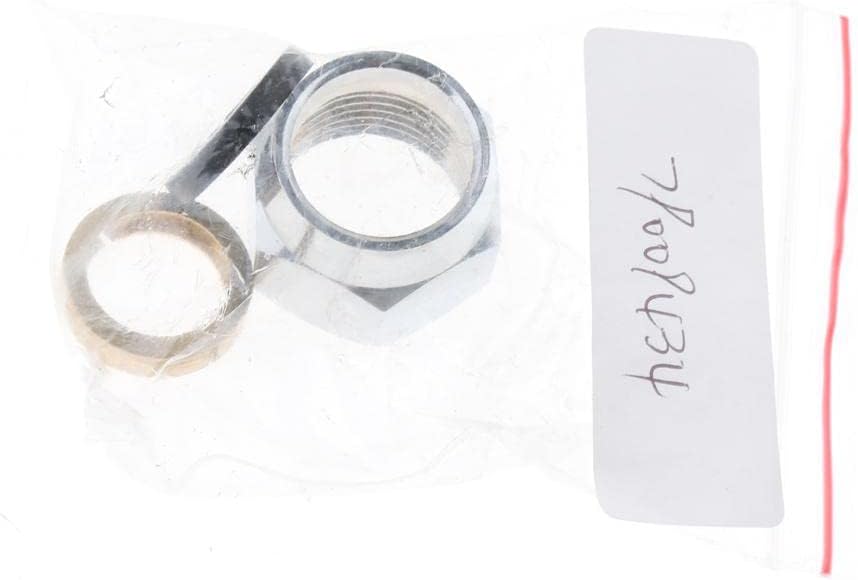 12/13/14mm Flare Nut Brass Pipe Fitting NPT Copper Air Water Line Fuel Gas A