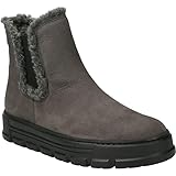 Material: Rauleder Paul Green Stiefelette 9061-012, Rauleder, Grau, Damen EU 4,5/37,5
