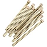 Seguro y conveniente: la varilla de accesorios permite un reemplazo y ensamblaje convenientes de las patas de soporte de metal posterior, asegurando una configuración segura y resistente para sus marcos y álbumes, soportes de cuadros de fotos, bastidores de cuadros de fotos caseros