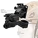 WJQZJDAMAI PVS 14 J Arm Night Vision Goggles NVG Mount Helmet Mount Compatible with All Models of PVS 14/PVS 15/PVS 18/PVS 7,Black