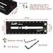 Haoge 120mm Multi-Purpose Long Quick Release Extender Rail Sliding Plate for Camera Tripod Ballhead Clamp fit Benro Arca Swiss Sunwayfoto