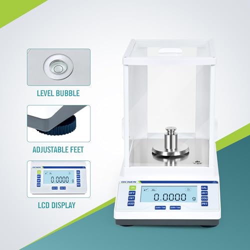 Balance de laboratoire de haute précision 0,0001 g LICHEN pour pesée d'analyse 220 g