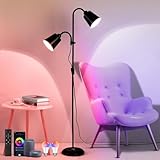 CRÉATEUR D'AMBIANCE MULTICOLORE : Transformez instantanément votre intérieur. Avec plus de 16 millions de couleurs RGB, cette lampe d'ambiance devient un véritable objet de décoration. Créez des scènes dynamiques, synchronisez la lumière avec votre musique pour animer vos fêtes, ou choisissez une couleur fixe pour une atmosphère unique. Laissez libre cours à votre créativité.