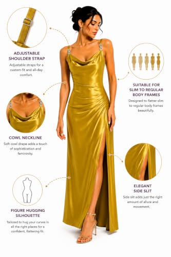 Aurosta satin dress – image 5