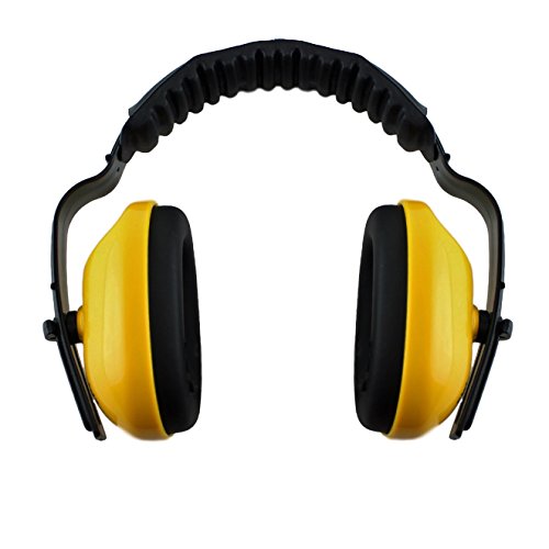 Titus Economy Series Earmuffs - Yellow 21 Nrr Rated - Hearing Protection #TOP3