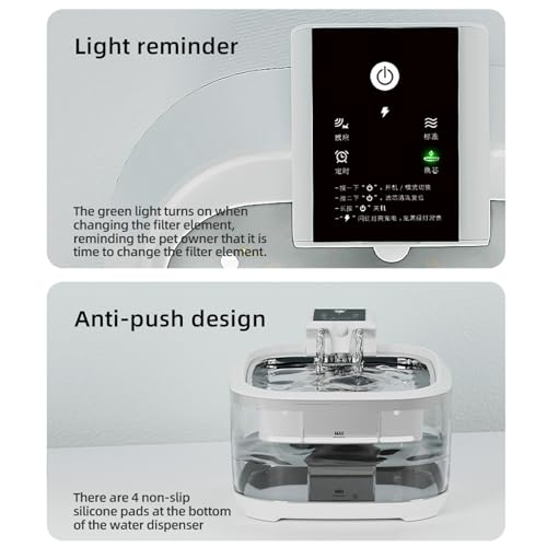 Fuente de Agua Recargable USB 4.5L para Mascotas miniatura 4