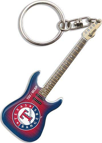 The Sports Vault MLB Texas Rangers KCMLB28Keychain, Multi, One Size