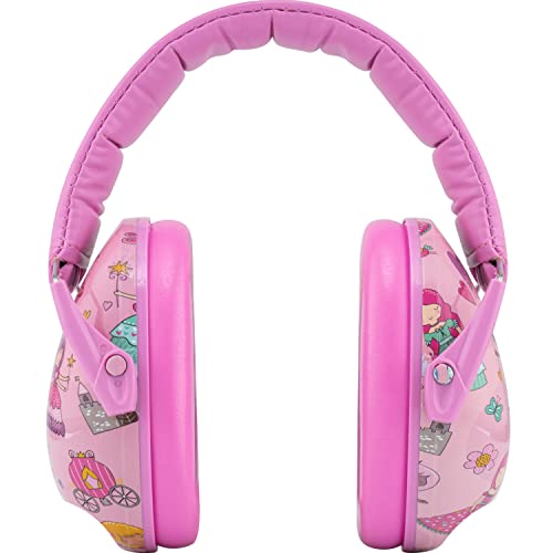 Snug Kids Earmuffs – Noise Reduction for Toddlers & Children – Adjustable, Lightweight, Foldable, Soft & Comfortable - Princess - Thumbnail 4