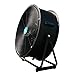 Ventilateur Industriel Haute Vitesse Ventilateur de Salle de Sport Debout Libre/Ventilateur de Tambour à Grande vélocité/Ventilateur de Plancher oscillant, Refroidissement Silencieux, 3 Vitesse