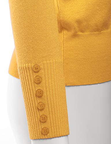 Image of LALABEE Women's V-Neck Long Sleeve Button Down Sweater Cardigan Soft Knit(S-XXL)