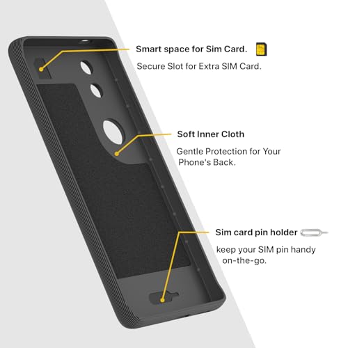 Image of Pikkme Back Cover for iQOO Z10R 5G / Vivo V50 5G / V50e 5G / Vivo T4R 5GSoft Grip 3D Hexa Cube Texture Silicone Bumper Case (Grey)