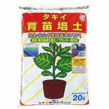 Amazon.co.jp: タキイ種苗(Takii Shubyo) 土 育苗培土 20L MDJ126TN