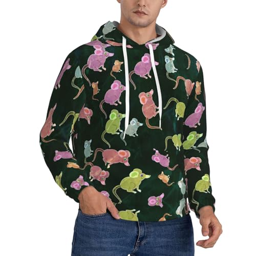 Sweat à capuche en polaire pour homme contre le froid - Pull chaud hiver