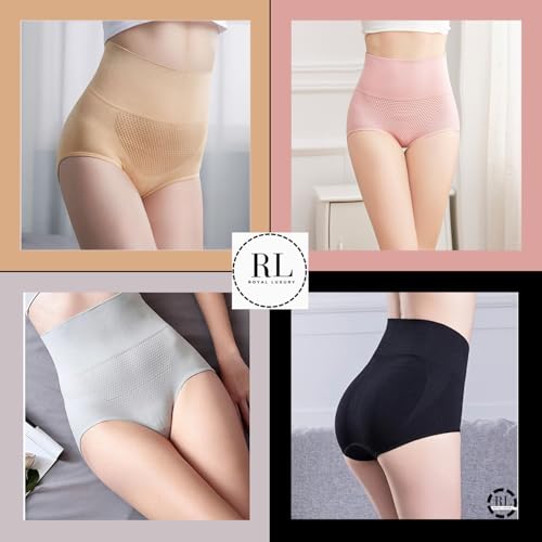 Image of Royal Luxury High Waist Shapewear for Women Tummy Control Panty for Women | Seamless Cotton Hipster Panty | Slimming Tummy Tucker | Body Shaper for Belly Fat