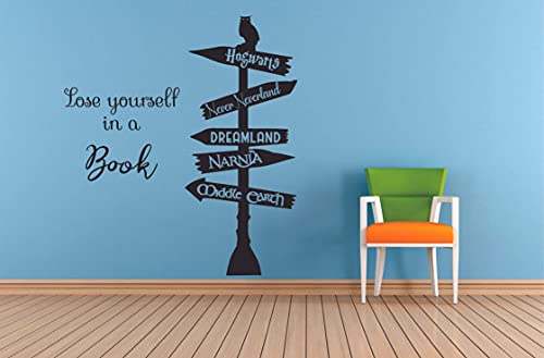 Vinilo decorativo con frase para pared 40x20 inch