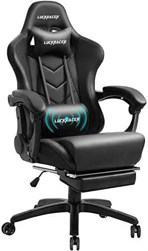 Gowinx Therapeutic massage Gaming Chair with Footrest – Huge and Tall Ergonomic Pc Chair with Lumbar Assist and Headrest, Excessive Again Adjustable Heavy Obligation Gaming Chair Gamer Chairs for Adults-Black Gowinx Therapeutic massage Gaming Chair with Footrest – Huge and Tall Ergonomic Pc Chair with Lumbar Assist and Headrest, Excessive Again Adjustable Heavy Obligation Gaming Chair Gamer Chairs for Adults-Black