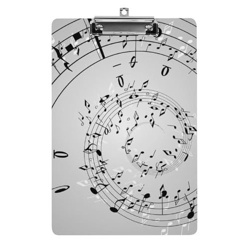 Porte-formulaires A4 Notes de Musique idéal pour le bureau et les cours