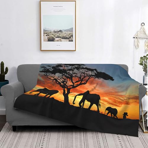 Couverture lit éléphant microfibre pour envelopper vos nuits de douceur - 5