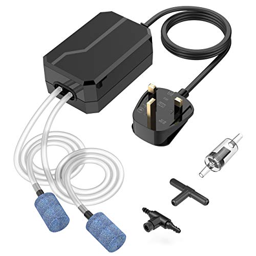 VicTsing Aquarium Air Pump, Fish Tank Air Pump Oxygen Pump