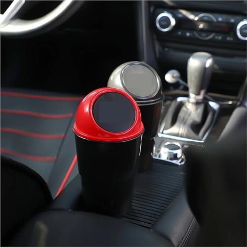 Mini papelera coche portátil para evitar basura suelta en el salpicadero 2