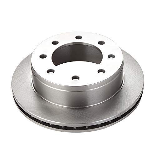 Image of TRQ Rear Brake Pad & Rotor Kit Semi-Metallic Compatible with 2008-2016 GMC Savana 3500