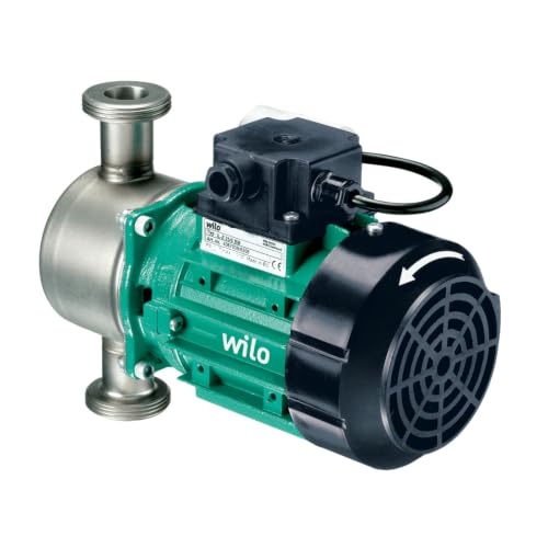 Pompa inline singola a motore ventilato con attacchi filettati G1½