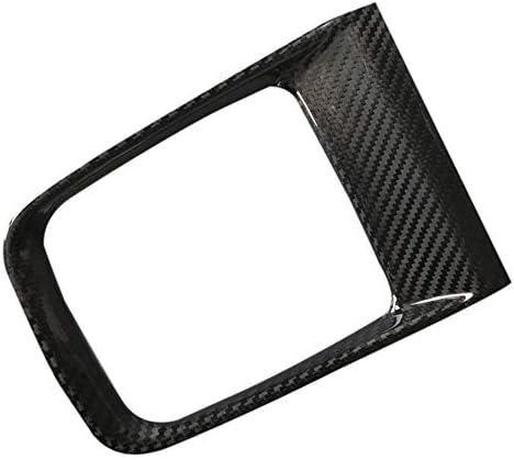 GOGOCARBON Gear Shift Trim Cover Cap (Auto Transmission) Real Dry Carbon for Subaru WRX 2015-2019 WRX STI 2015-2016I Lightweight Strong with UV-Resistant Clear Coating