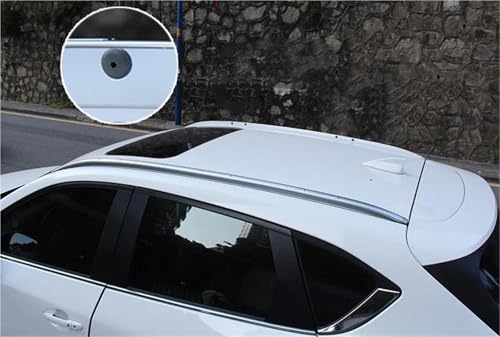 Barre de toit Mazda CX-5 alliage aluminium premium argent brillant - 6