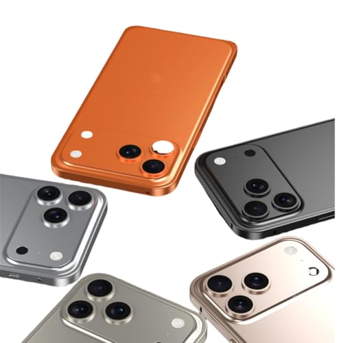 Coque rigide en métal pour iPhone 12 dotée d'une boucle de verrouillage