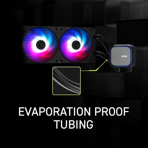 Image of MICRO CENTER CPU AIO Combo - Ultra 7 265K Desktop Processor 20 cores up to 5.5 GHz with MAG CORELIQUID A13 360 CPU Liquid Cooler, Black