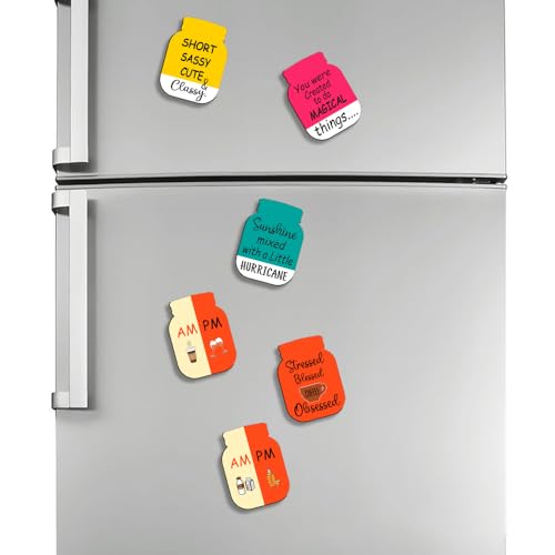 Image of Sehaz Artworks Fridge Magnets Refrigerator Stylish | Fridge Magnets Set | Fridge Decoration Items | Fridge Stickers Refrigerator | Refrigerator Sticker-FM-6-009