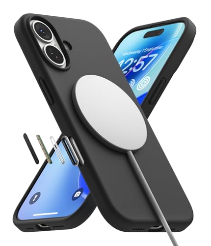 Coque iPhone 17 Ringke silicone étui magnétique antichoc et fin